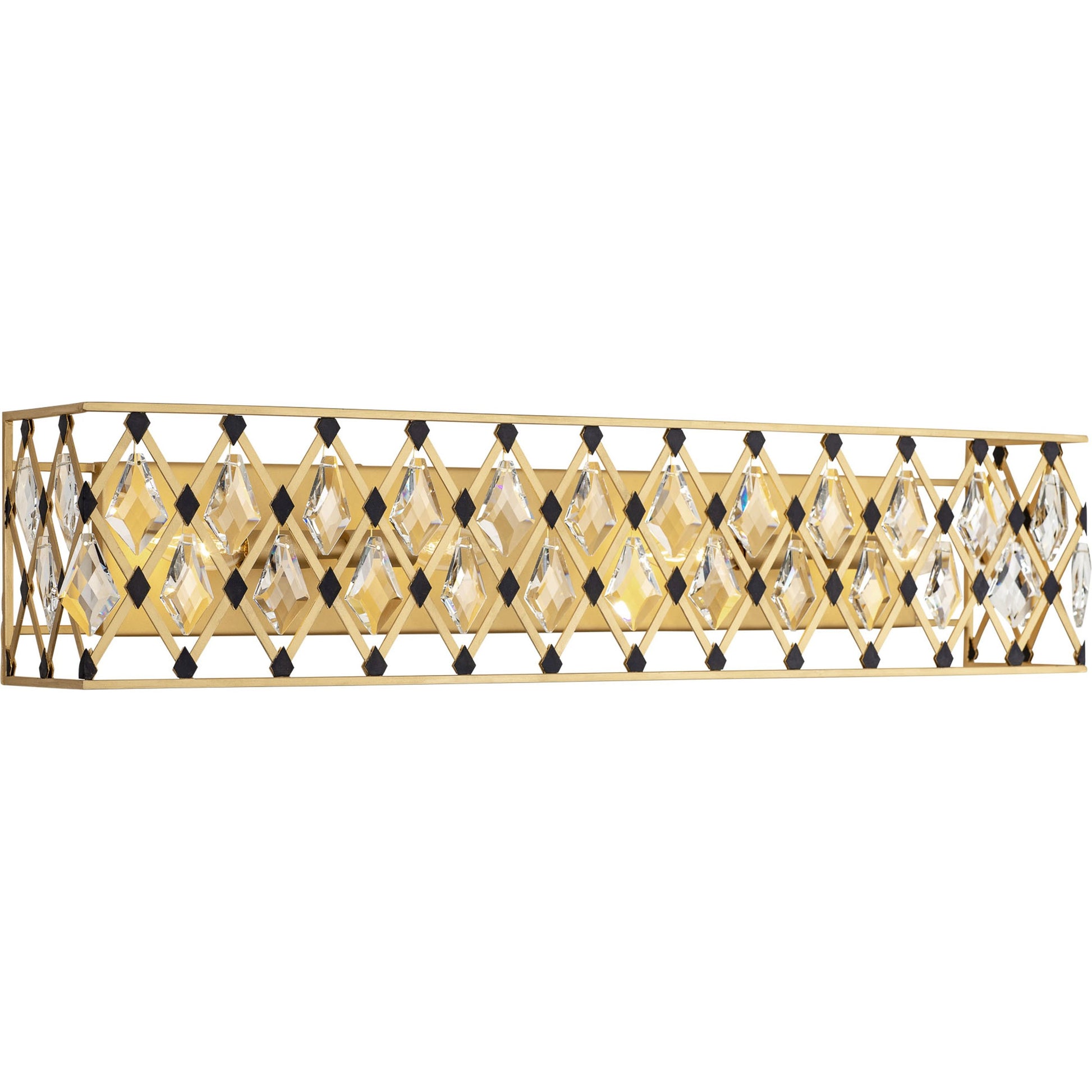 Windsor Crystal Bath Light by Varaluz. Made from unique in a modern style.