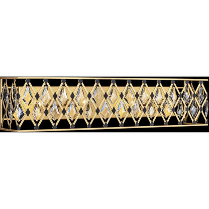 Windsor Crystal Bath Light by Varaluz. Made from unique in a modern style.