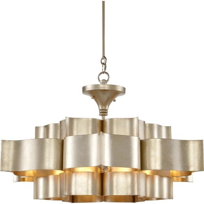 Grand Lotus Chandelier by Currey and Company. Made from unique in a modern style.