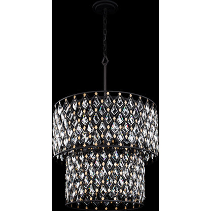 Windsor 2-Tier Crystal Chandelier by Varaluz. Made from unique in a modern style.