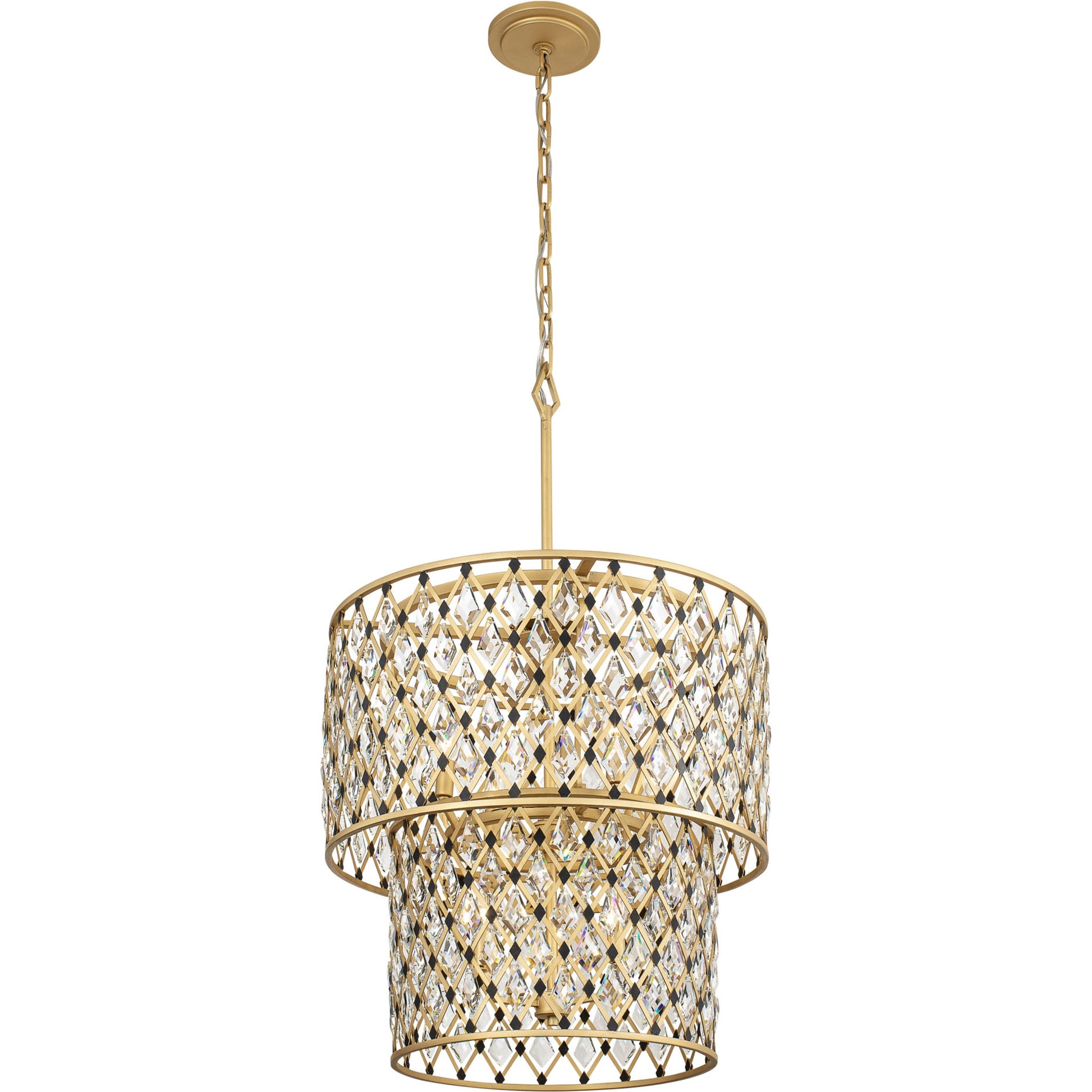 Windsor 2-Tier Crystal Chandelier by Varaluz. Made from unique in a modern style.