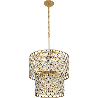 Windsor 2-Tier Crystal Chandelier by Varaluz. Made from unique in a modern style.