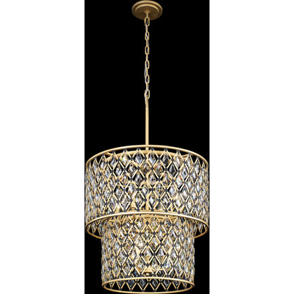 Windsor 2-Tier Crystal Chandelier by Varaluz. Made from unique in a modern style.