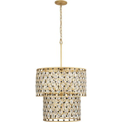 Windsor 2-Tier Crystal Chandelier by Varaluz. Made from unique in a modern style.