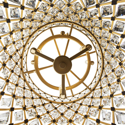 Windsor 2-Tier Crystal Chandelier by Varaluz. Made from unique in a modern style.