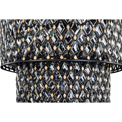 Windsor 3-Tier Crystal Chandelier by Varaluz. Made from unique in a modern style.