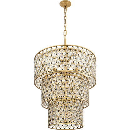 Windsor 3-Tier Crystal Chandelier by Varaluz. Made from unique in a modern style.