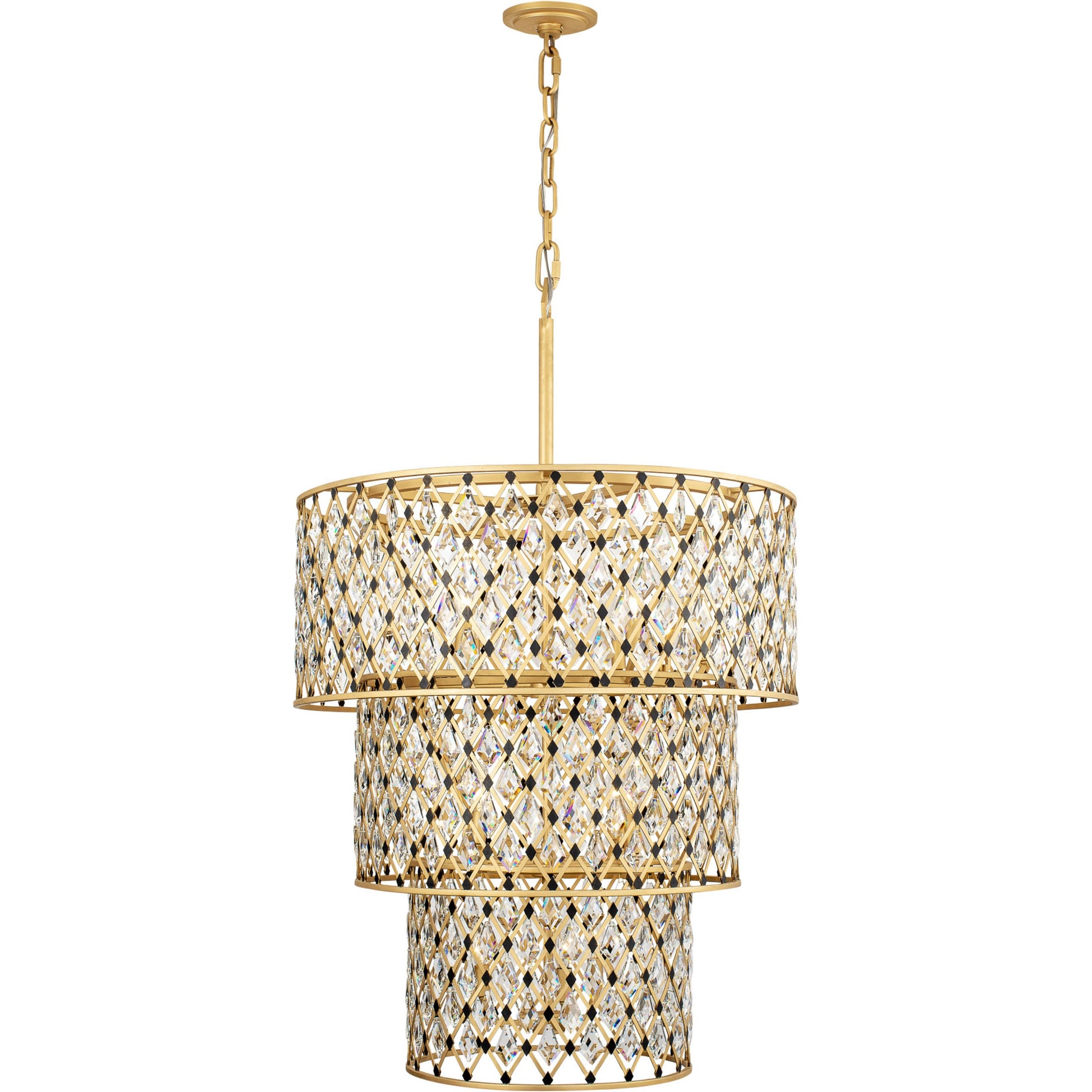 Windsor 3-Tier Crystal Chandelier by Varaluz. Made from unique in a modern style.