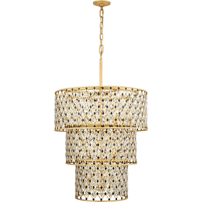 Windsor 3-Tier Crystal Chandelier by Varaluz. Made from unique in a modern style.