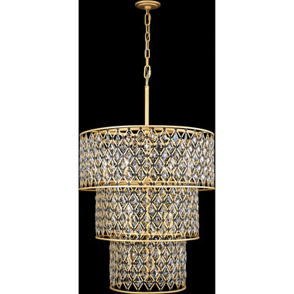 Windsor 3-Tier Crystal Chandelier by Varaluz. Made from unique in a modern style.