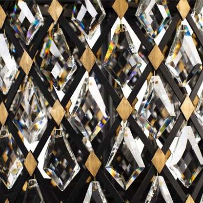 Windsor 4-Tier Crystal Chandelier by Varaluz. Made from unique in a modern style.