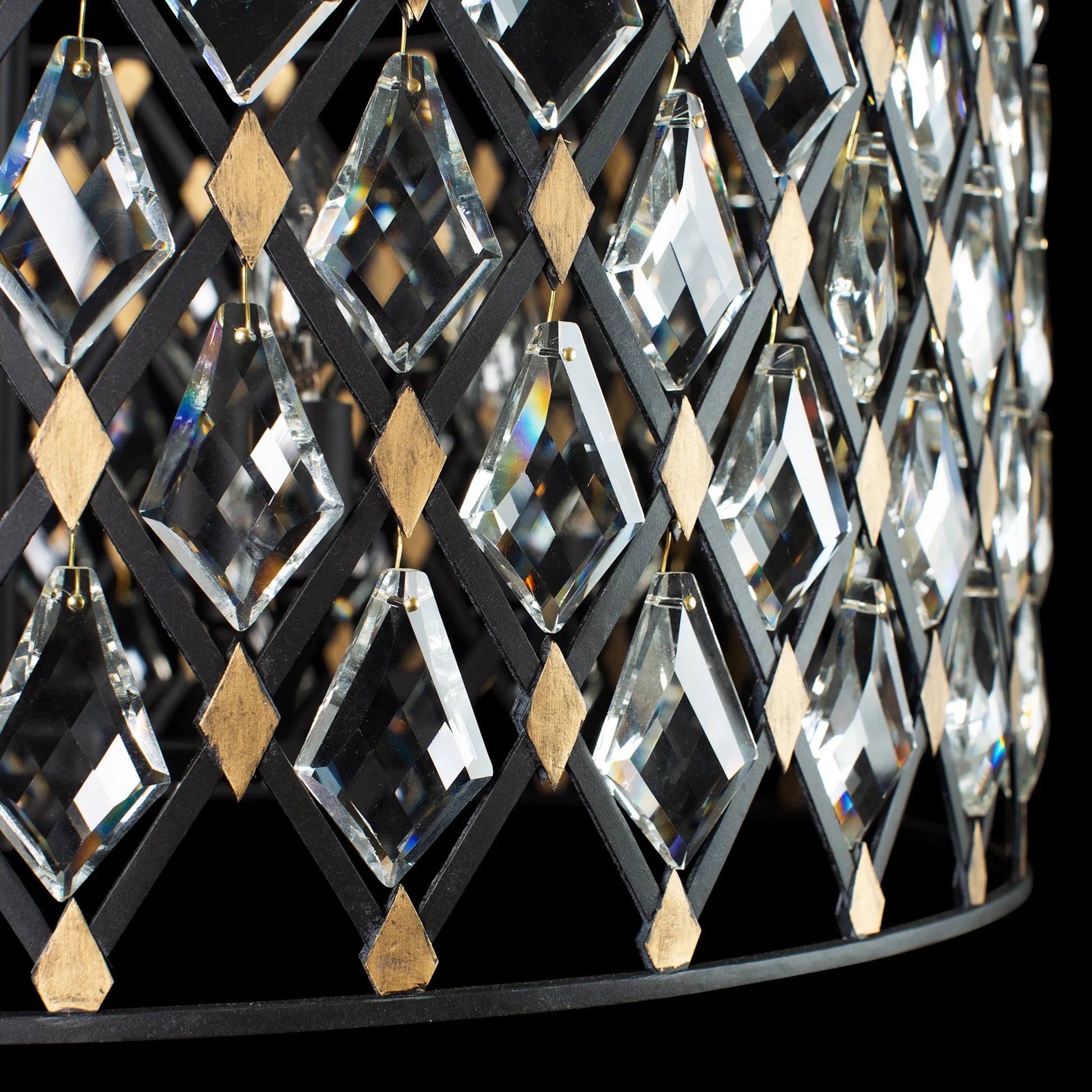 Windsor Crystal Pendant by Varaluz. Made from heirloom-quality optic crystal in a transitional style.