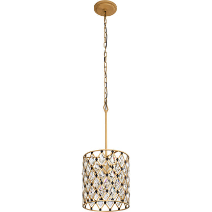 Windsor Crystal Pendant by Varaluz. Made from heirloom-quality optic crystal in a transitional style.