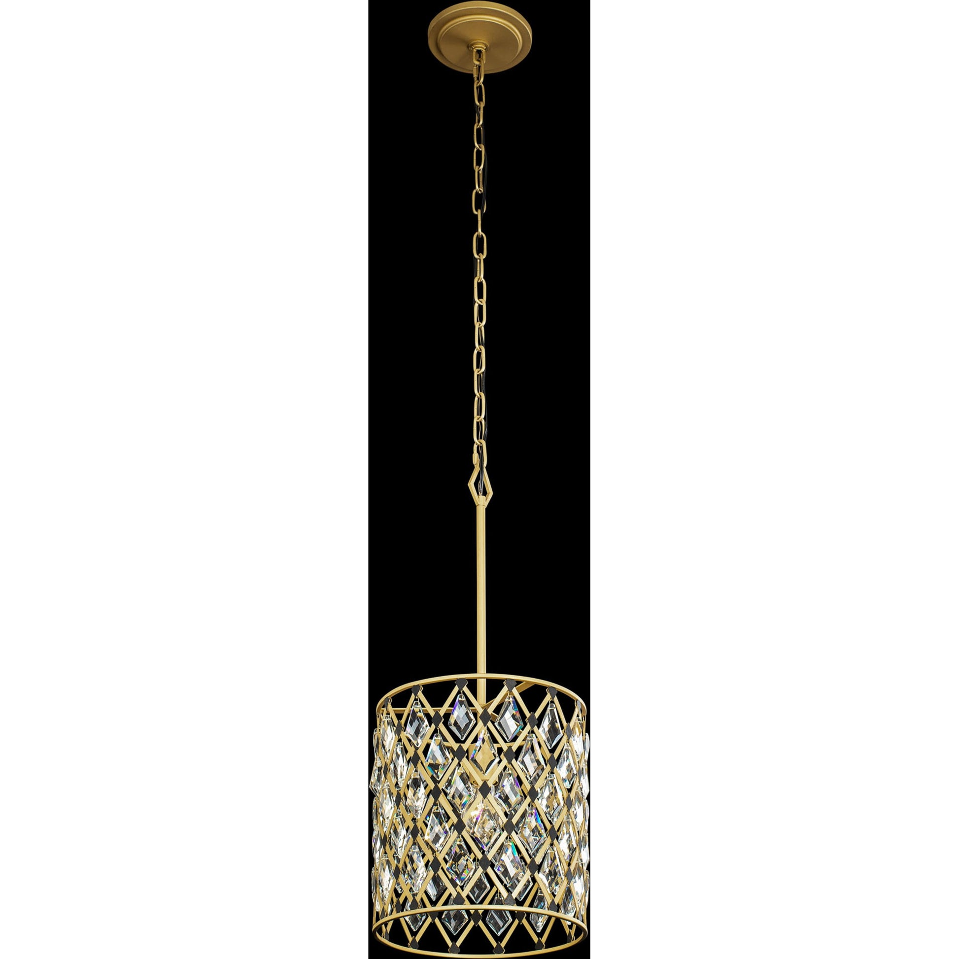 Windsor Crystal Pendant by Varaluz. Made from heirloom-quality optic crystal in a transitional style.