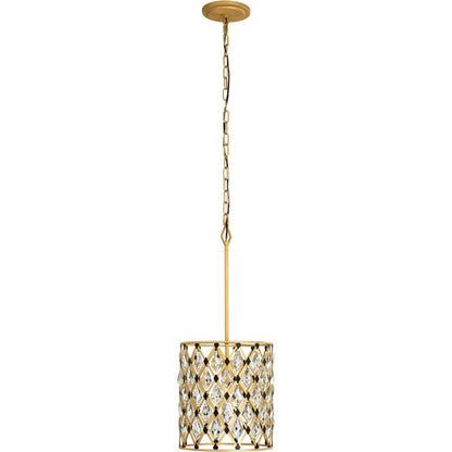 Windsor Crystal Pendant by Varaluz. Made from heirloom-quality optic crystal in a transitional style.