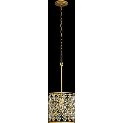 Windsor Crystal Pendant by Varaluz. Made from heirloom-quality optic crystal in a transitional style.
