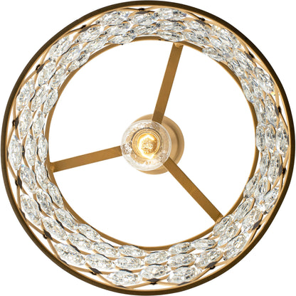 Windsor Crystal Pendant by Varaluz. Made from heirloom-quality optic crystal in a transitional style.