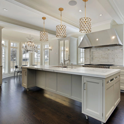 Windsor Crystal Pendant by Varaluz. Made from heirloom-quality optic crystal in a transitional style.