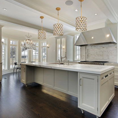 Windsor Crystal Pendant by Varaluz. Made from heirloom-quality optic crystal in a transitional style.