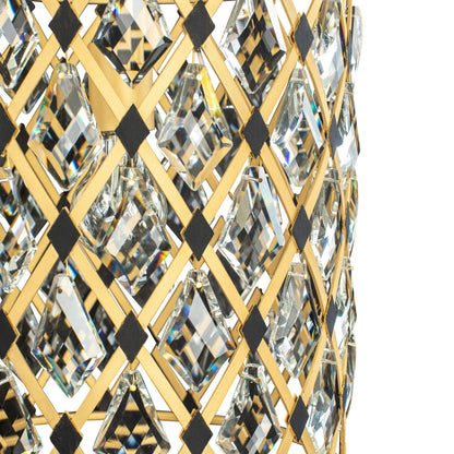 Windsor Crystal Pendant by Varaluz. Made from heirloom-quality optic crystal in a transitional style.