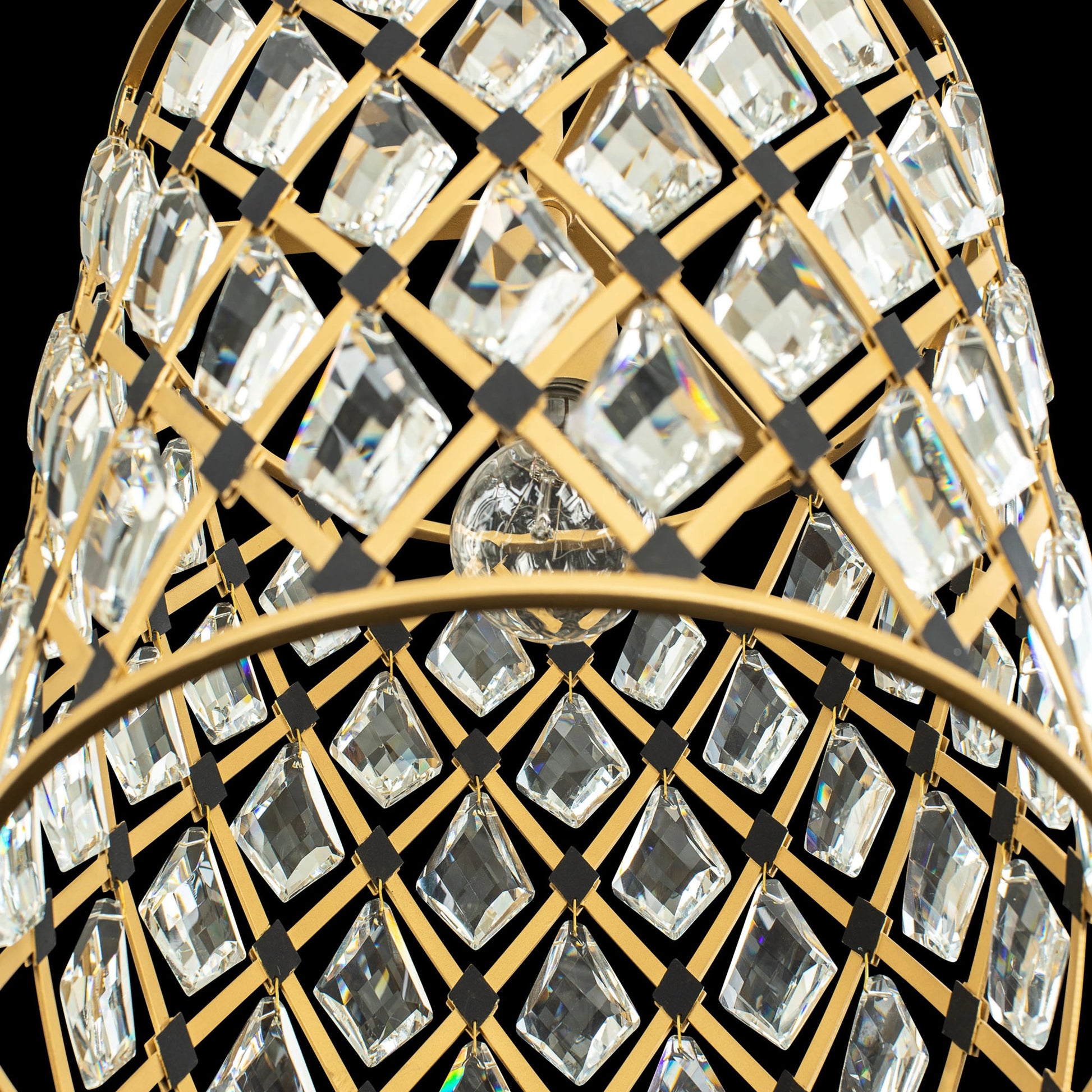 Windsor Crystal Pendant by Varaluz. Made from heirloom-quality optic crystal in a transitional style.