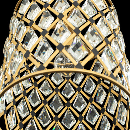 Windsor Crystal Pendant by Varaluz. Made from heirloom-quality optic crystal in a transitional style.