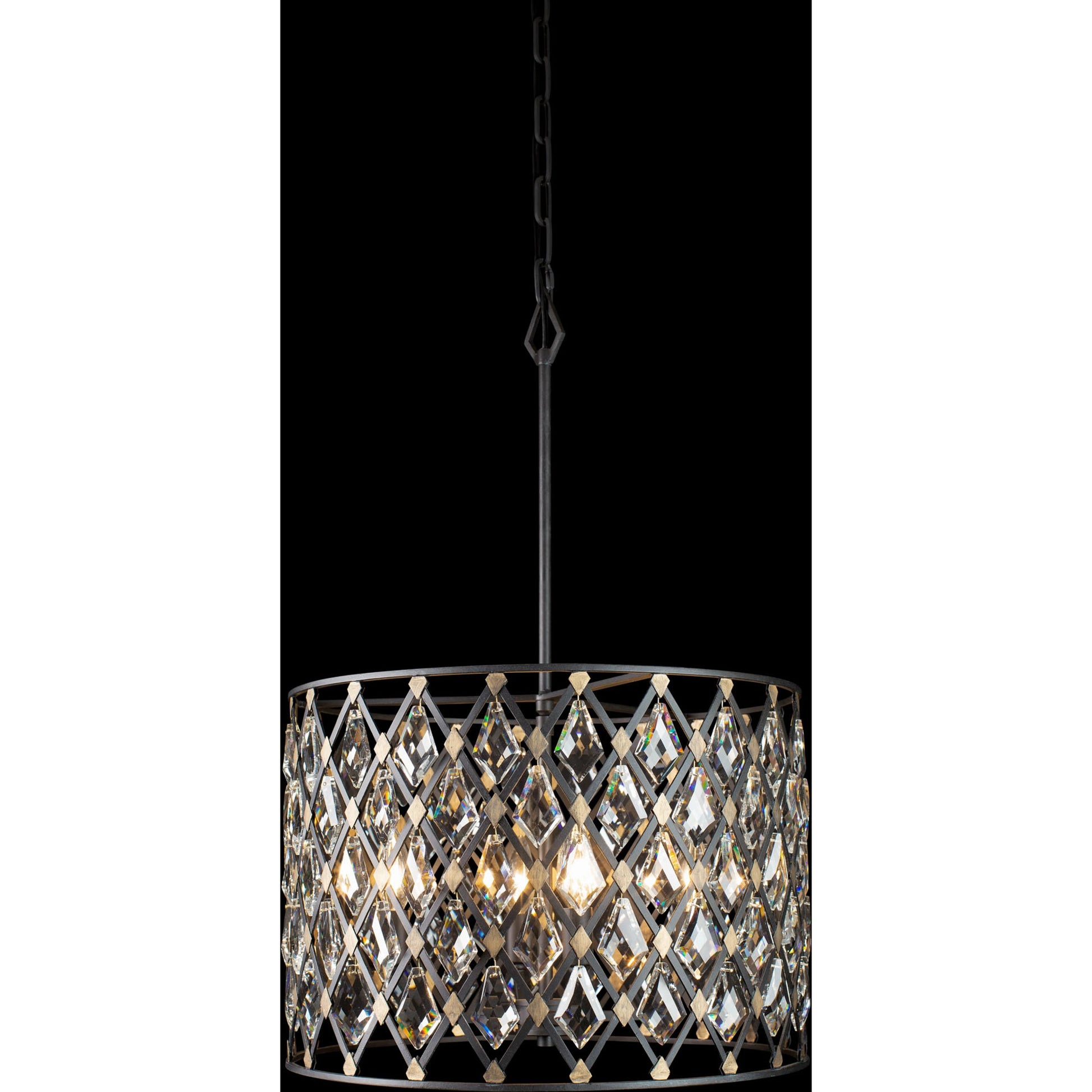 Windsor Crystal Pendant by Varaluz. Made from heirloom-quality optic crystal in a transitional style.
