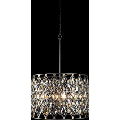 Windsor Crystal Pendant by Varaluz. Made from heirloom-quality optic crystal in a transitional style.