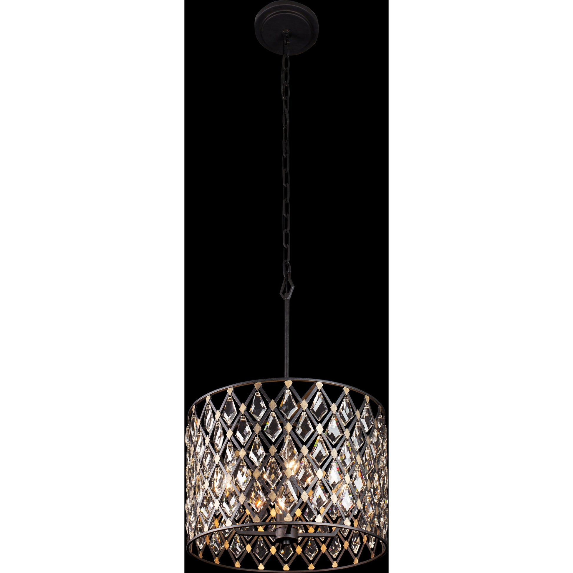 Windsor Crystal Pendant by Varaluz. Made from heirloom-quality optic crystal in a transitional style.