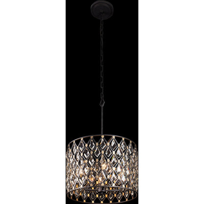 Windsor Crystal Pendant by Varaluz. Made from heirloom-quality optic crystal in a transitional style.