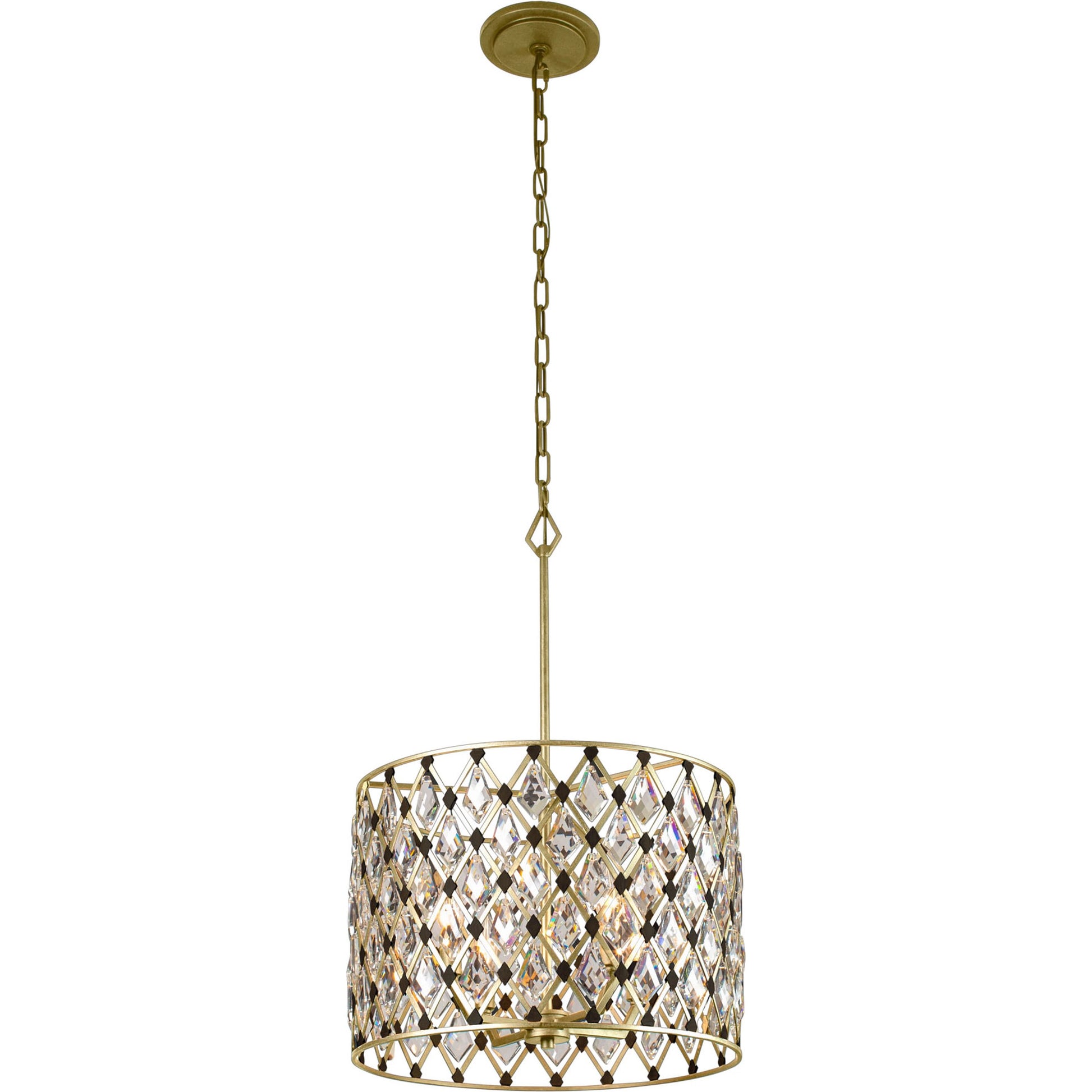 Windsor Crystal Pendant by Varaluz. Made from heirloom-quality optic crystal in a transitional style.