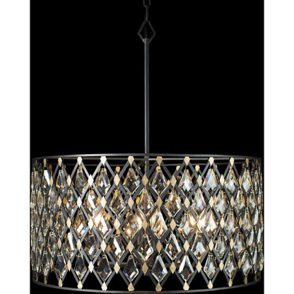 Windsor Crystal Pendant by Varaluz. Made from heirloom-quality optic crystal in a transitional style.