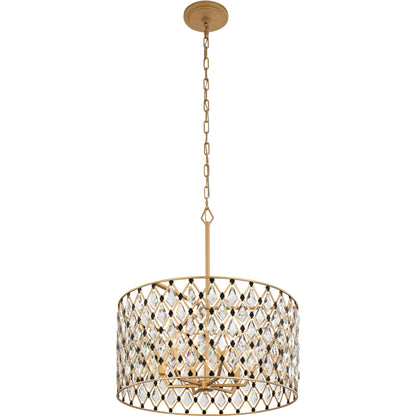 Windsor Crystal Pendant by Varaluz. Made from heirloom-quality optic crystal in a transitional style.