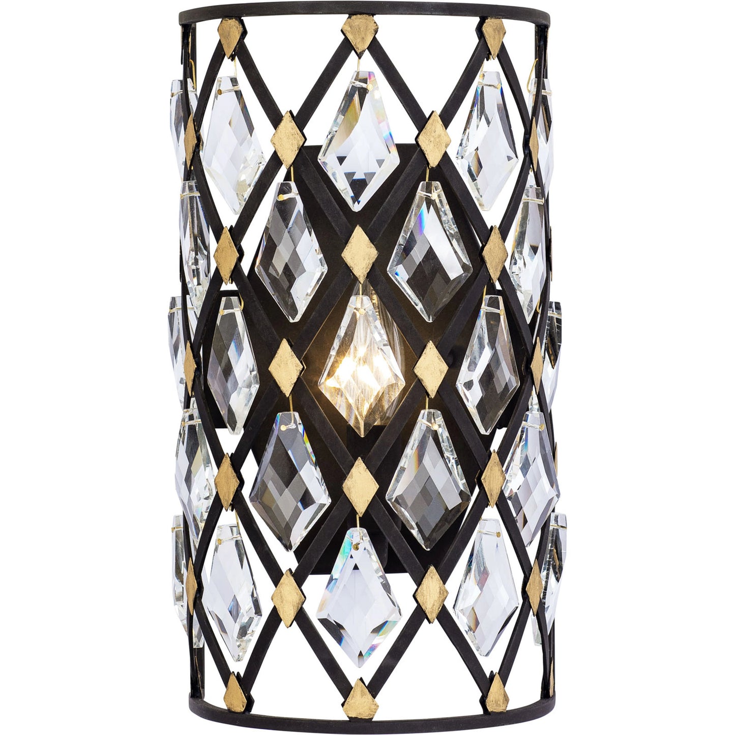 004 SI-1991707 | Additional Silo | Windsor Crystal Sconce by Varaluz. Made from unique in a modern style.