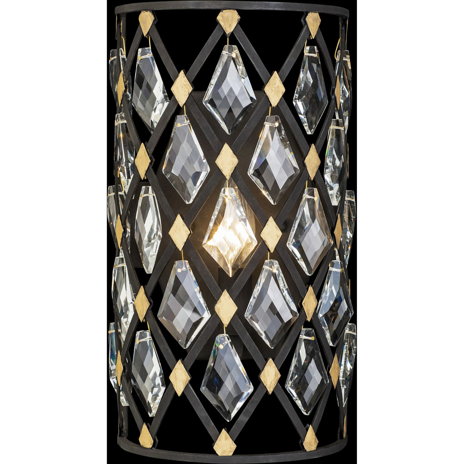 Windsor Crystal Sconce by Varaluz. Made from unique in a modern style.