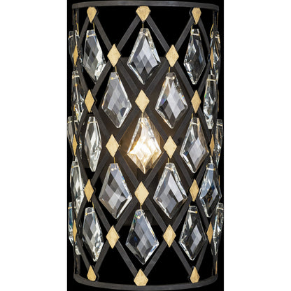Windsor Crystal Sconce by Varaluz. Made from unique in a modern style.