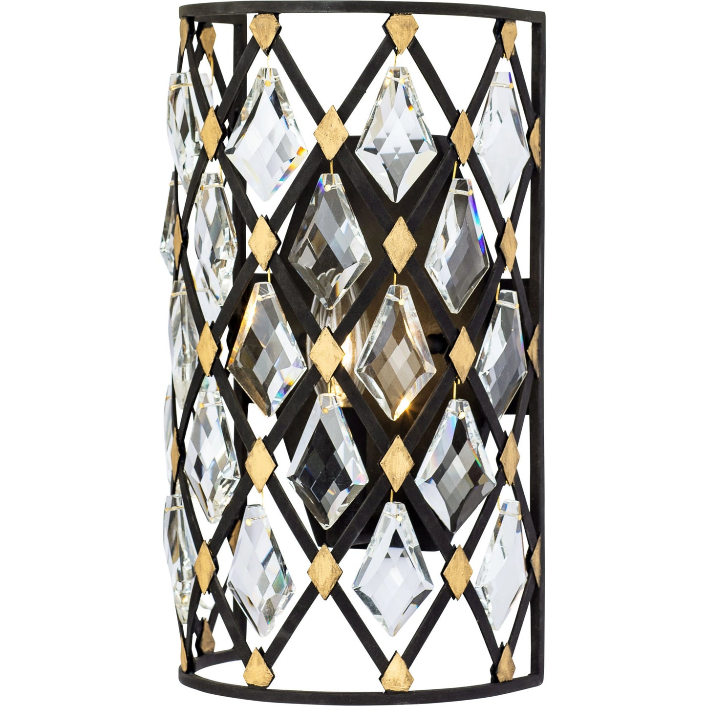 005 SI-1991707 | Additional Silo | Windsor Crystal Sconce by Varaluz. Made from unique in a modern style.