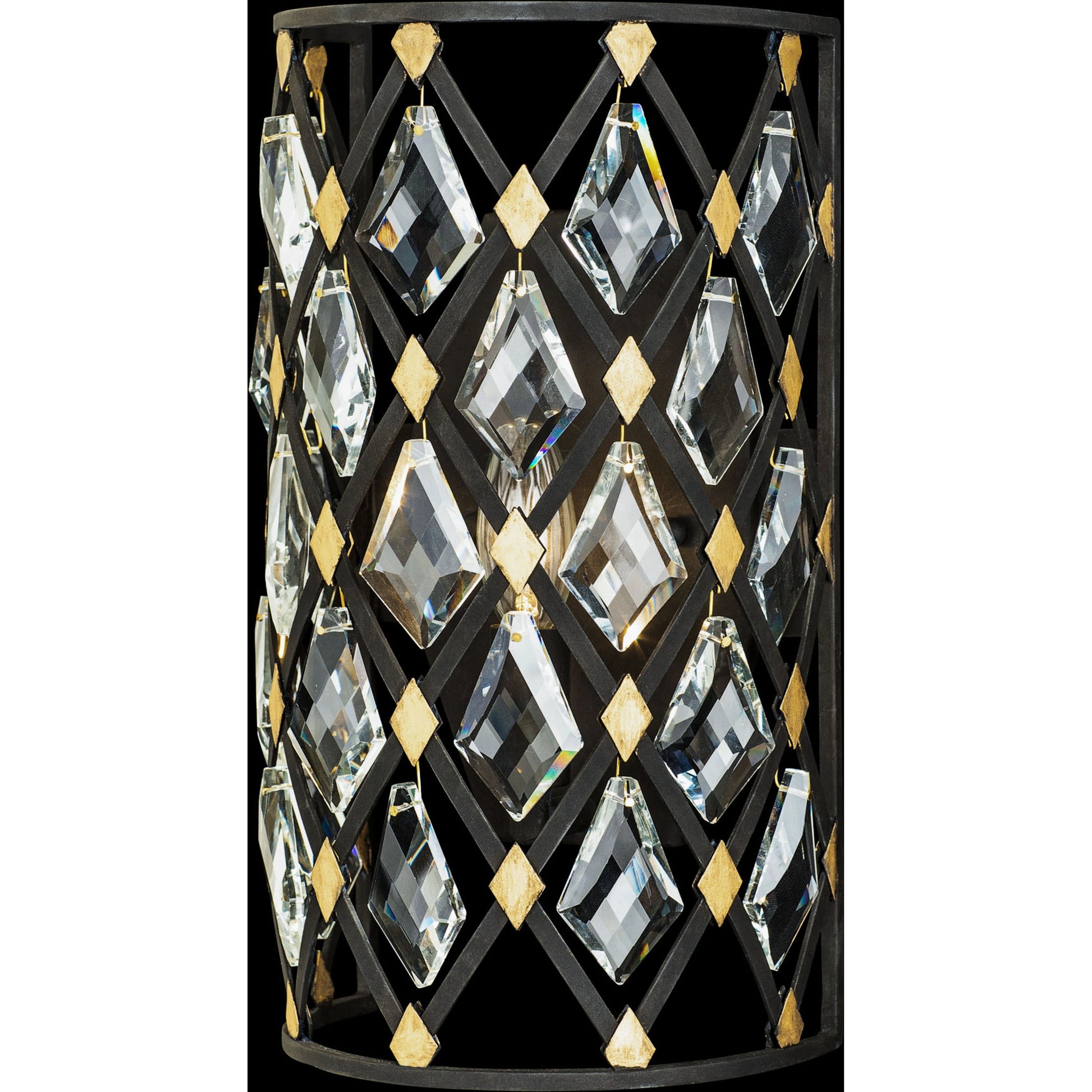 Windsor Crystal Sconce by Varaluz. Made from unique in a modern style.