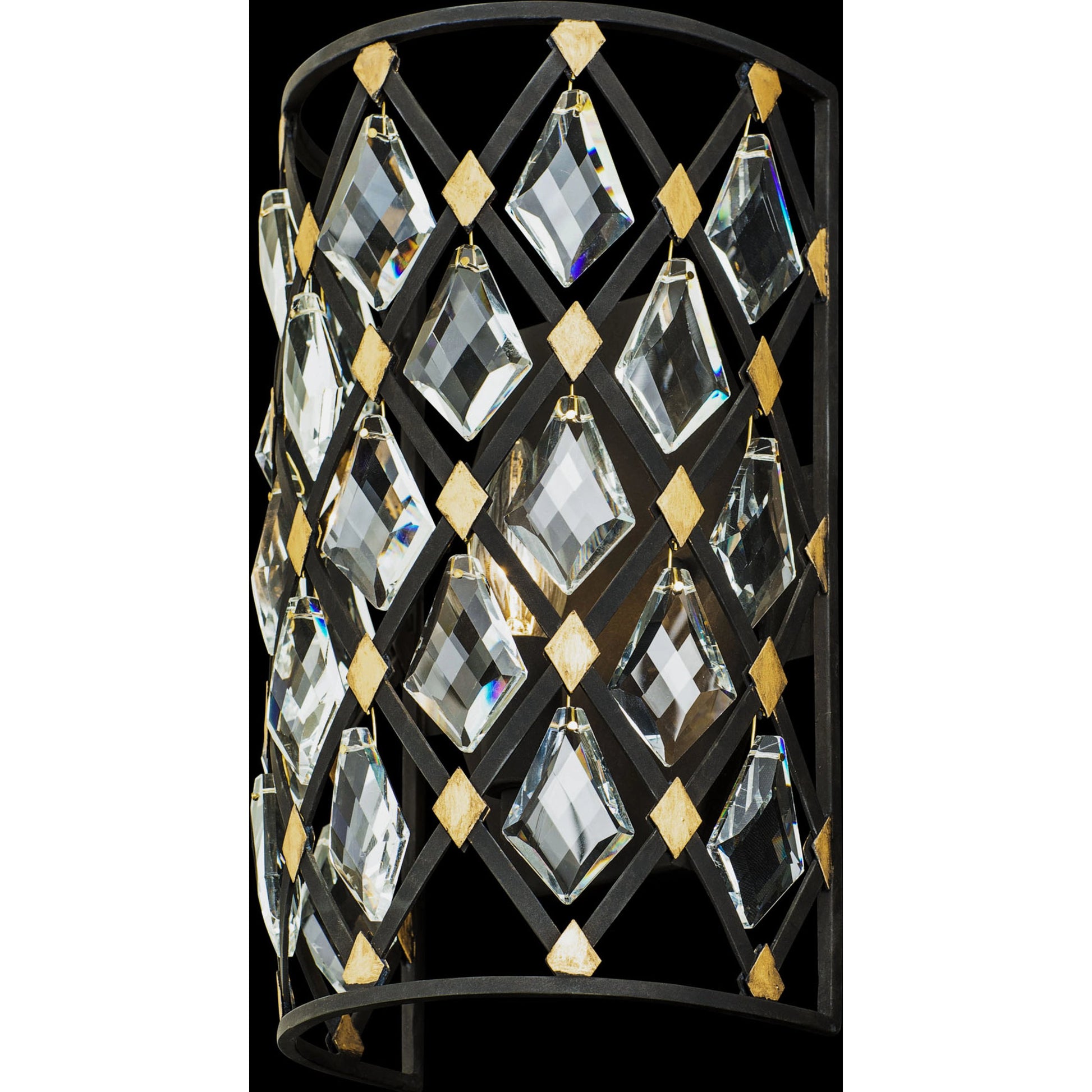 Windsor Crystal Sconce by Varaluz. Made from unique in a modern style.