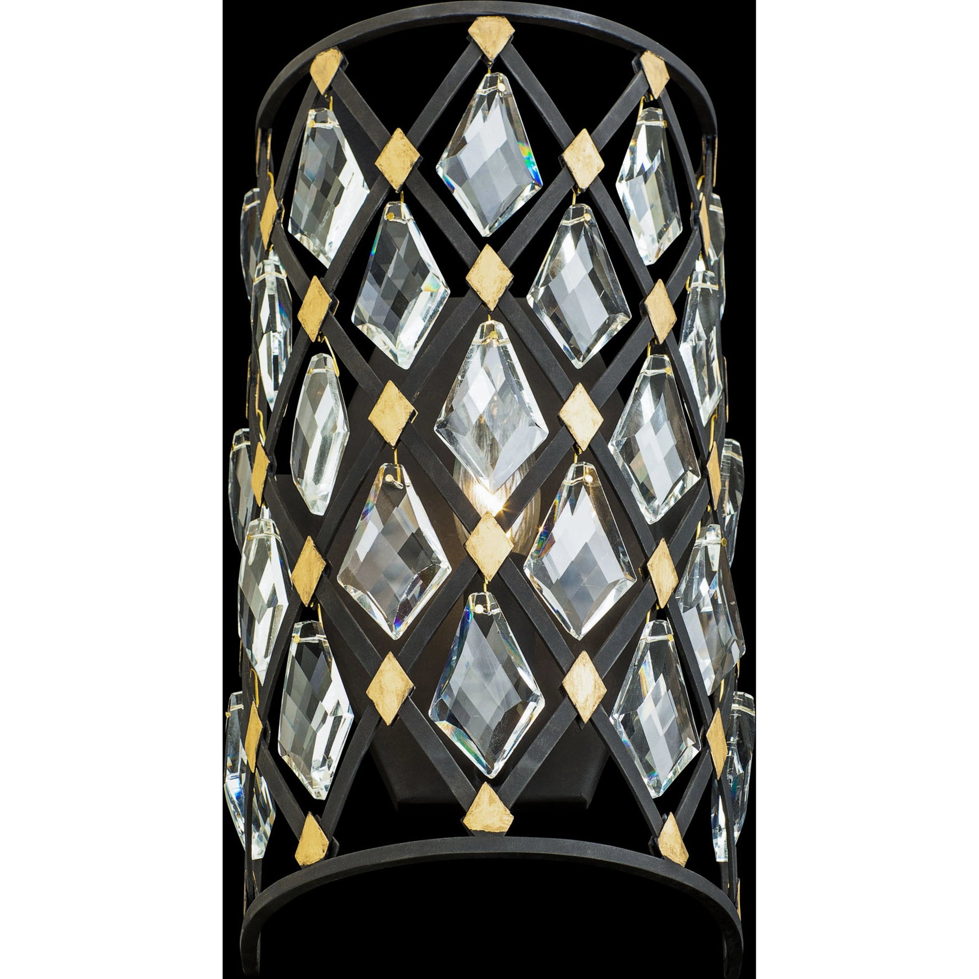 Windsor Crystal Sconce by Varaluz. Made from unique in a modern style.