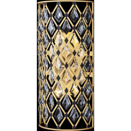 Windsor Crystal Sconce by Varaluz. Made from unique in a modern style.