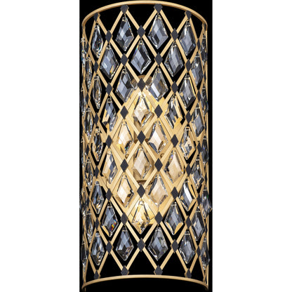 Windsor Crystal Sconce by Varaluz. Made from unique in a modern style.