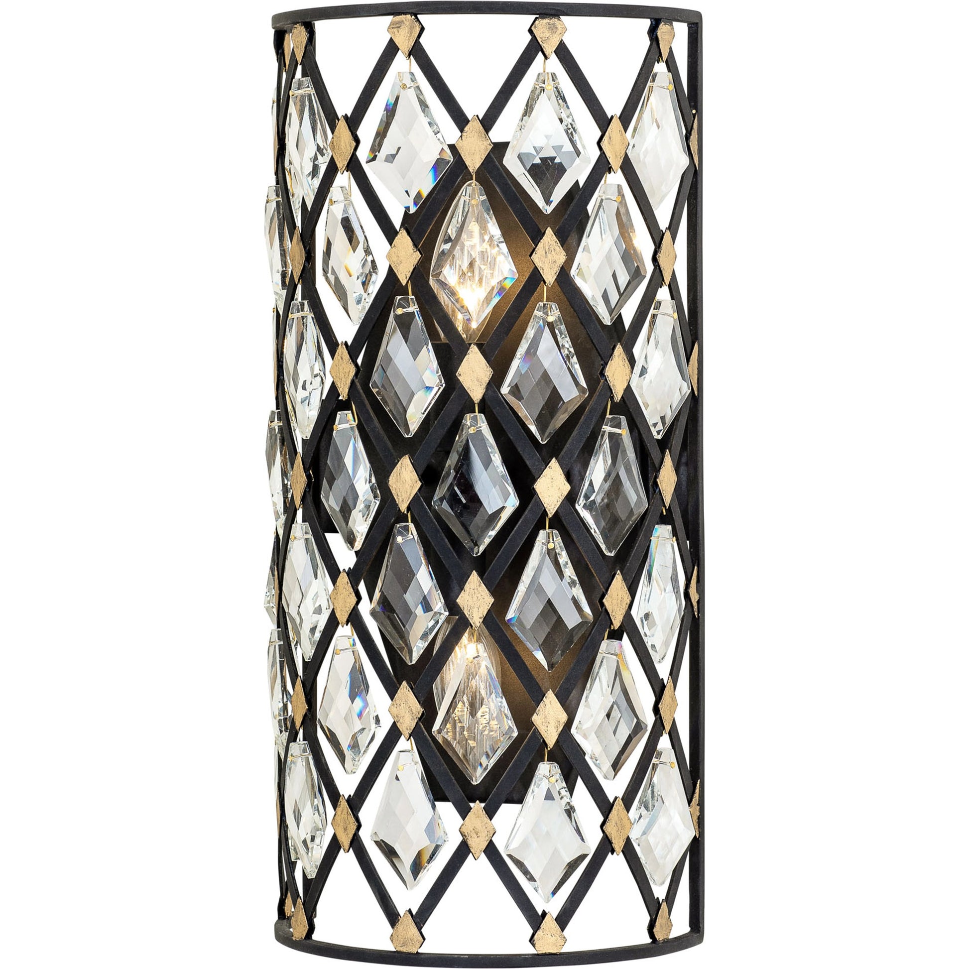 Windsor Crystal Sconce by Varaluz. Made from unique in a modern style.