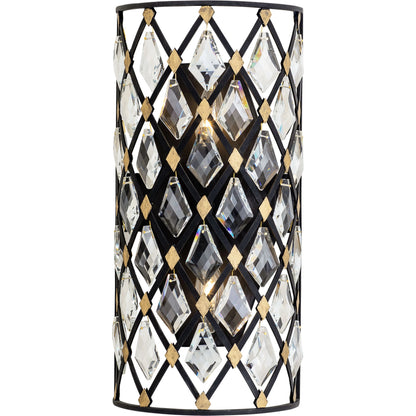 Windsor Crystal Sconce by Varaluz. Made from unique in a modern style.