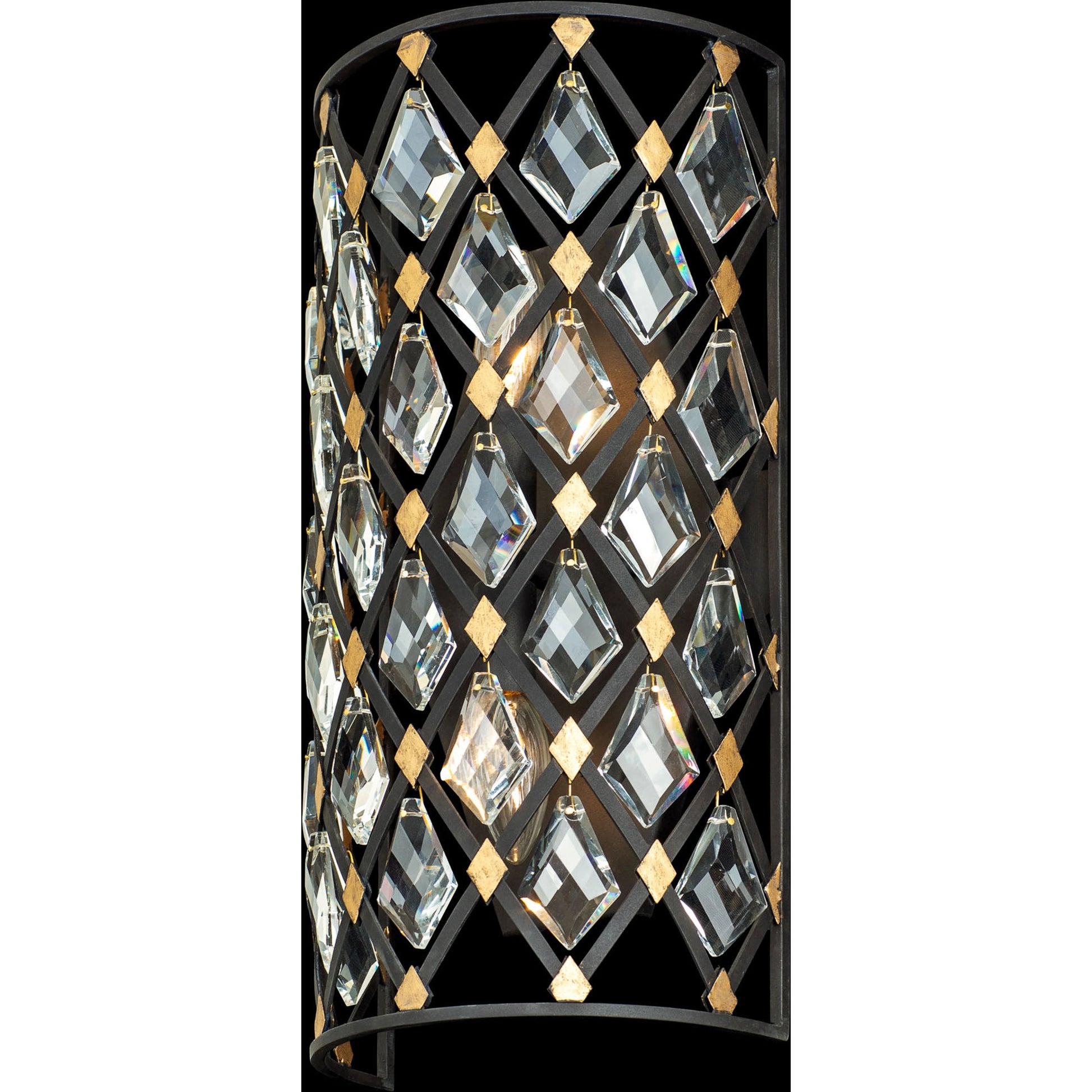 Windsor Crystal Sconce by Varaluz. Made from unique in a modern style.