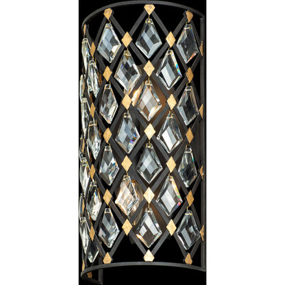 Windsor Crystal Sconce by Varaluz. Made from unique in a modern style.