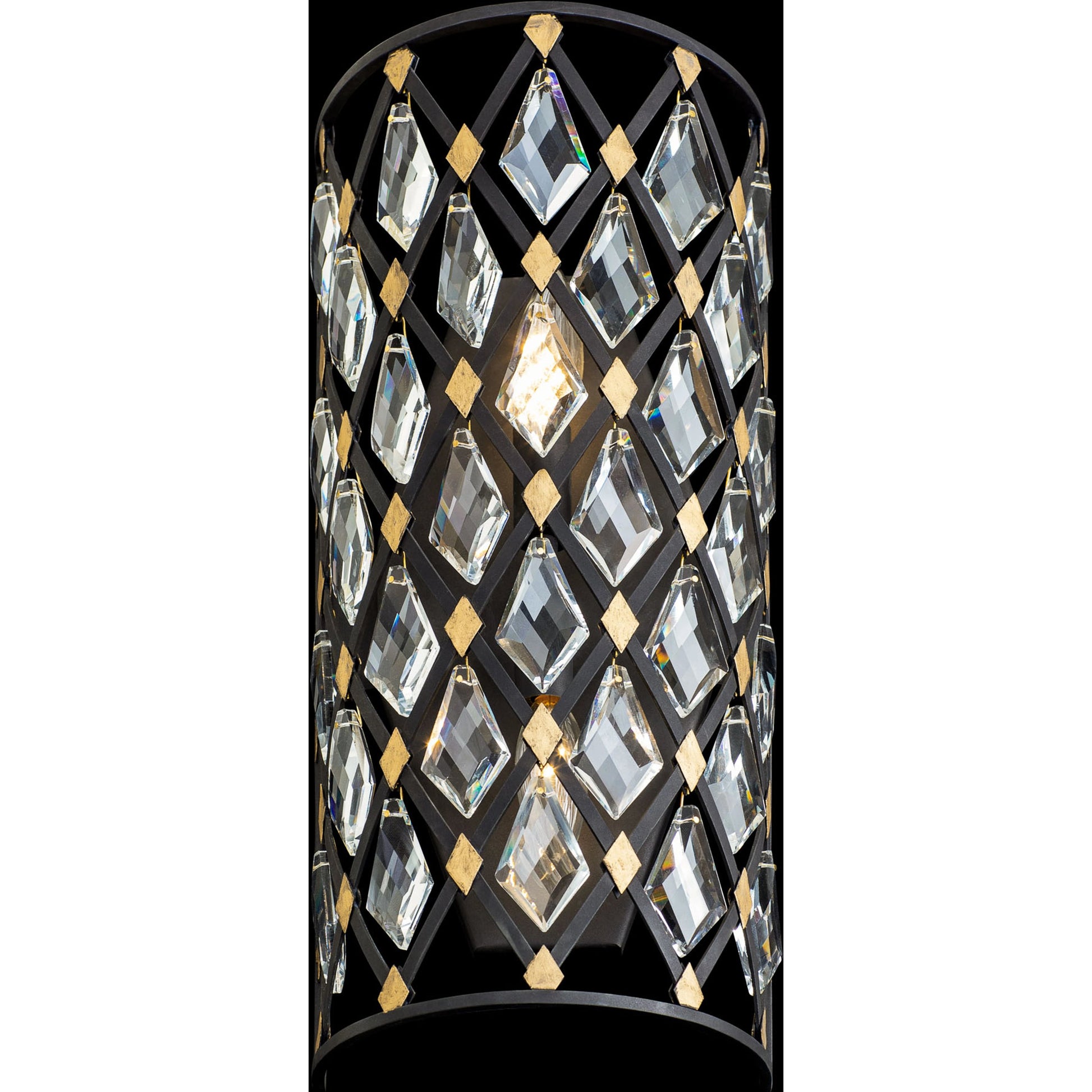 Windsor Crystal Sconce by Varaluz. Made from unique in a modern style.
