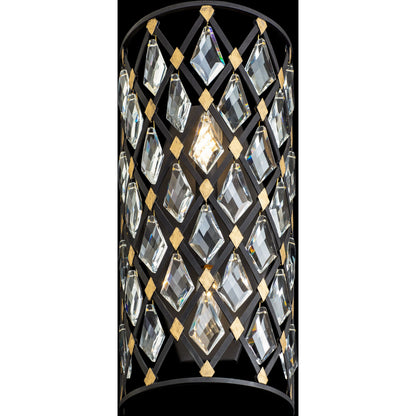 Windsor Crystal Sconce by Varaluz. Made from unique in a modern style.