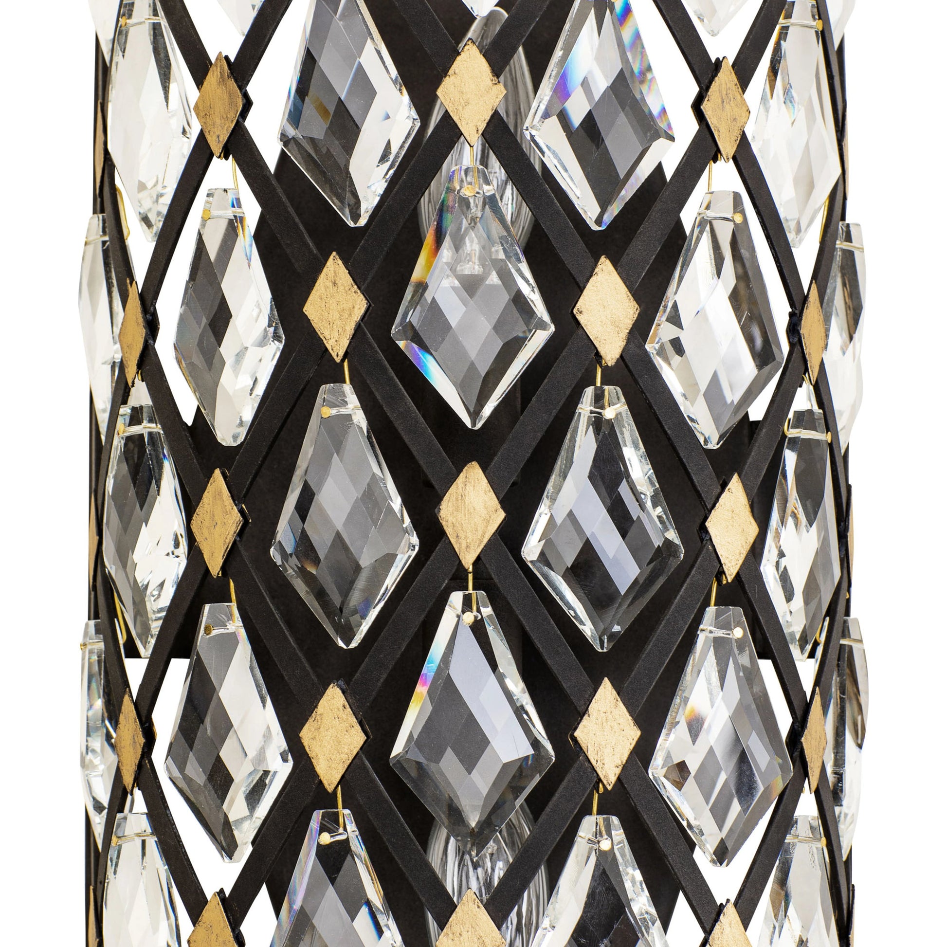 Windsor Crystal Sconce by Varaluz. Made from unique in a modern style.