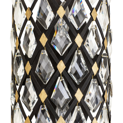 Windsor Crystal Sconce by Varaluz. Made from unique in a modern style.